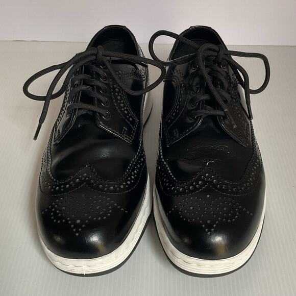 Dr. Martens  Gabe SoftWair Black Leather Brogue Oxford Men’s Sz 7 / EU 39 - Picture 2 of 13